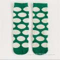 CSP-287 Cotton Full Terry Tube Socks Knitted Jacquard Warm Kids Winter Socks